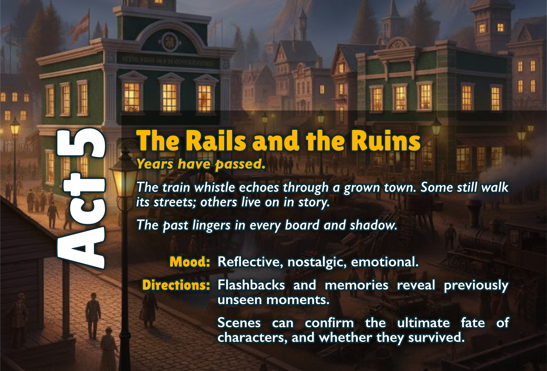 Brimstone Act 5: The Rails and the Ruins